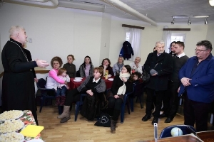 Першу Різдвяну просфору в Будапешті очолив владика Йосиф Мілян